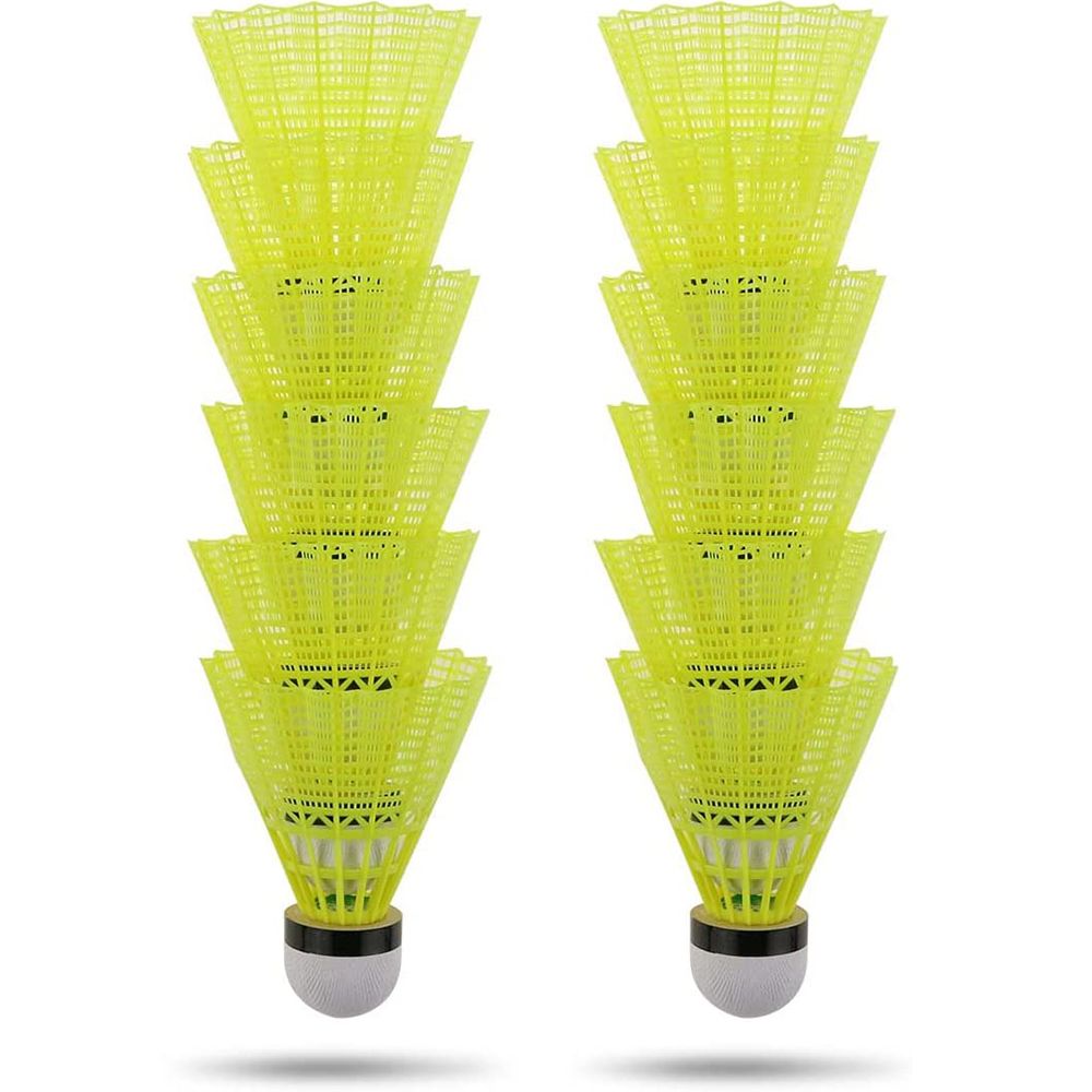Badminton Bwf - ลูกขนไก่แบดมินตันไนลอนมีความทนทานเทปติดในร่มลูกรองเท้ากีฬากลางแจ้ง