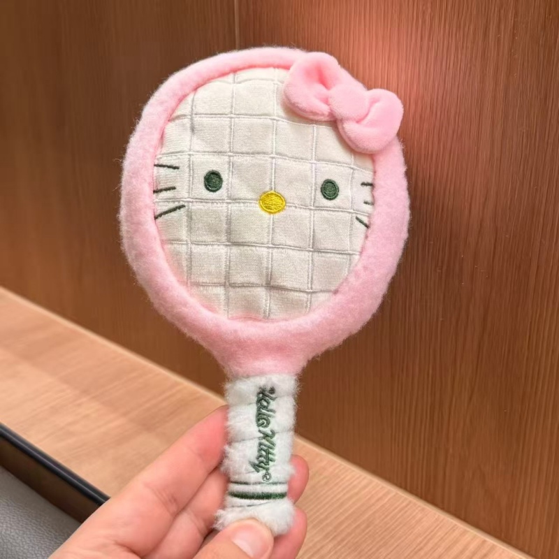 Badminton Tv - ตุ๊กตาผ้าพลัชเทนนิสสีชมพู Hello Kitty จาก Sanrio Fashion