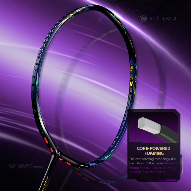 Kawasaki KING K9 4U ไม้แบดมินต - Badminton Bwf บทวิจารณ์และราคา