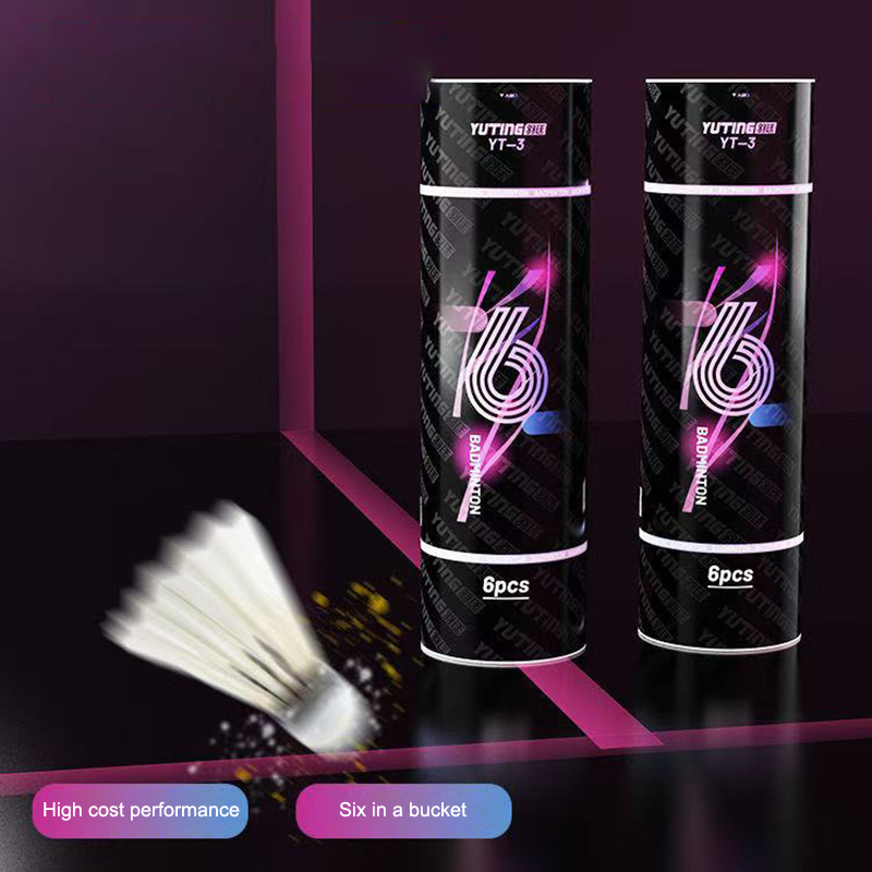 ลูกขนไก่แบดมินตันขนห่านสีขาว 3 - Badminton Bwf บทวิจารณ์และราคา