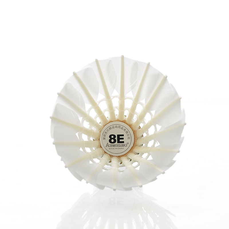 KAWASAKI ลูกขนไก่ขนนก8E มืออาช - Badminton Bwf บทวิจารณ์และราคา