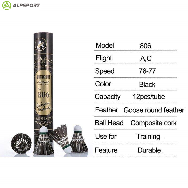 ALP 806 ลูกแบดมินตัน 12 ชิ้น B - Badminton Bwf บทวิจารณ์และราคา