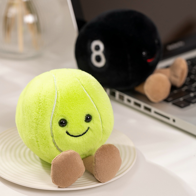 10 ซม.น่ารักบาสเกตบอลฟุตบอลเทน - Badminton Tv บทวิจารณ์และราคา