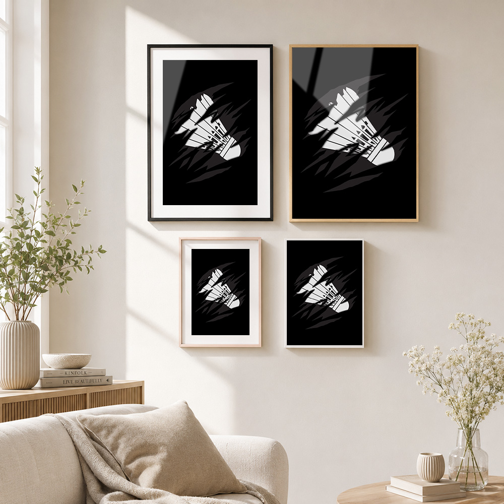 โปสเตอร์แบดมินตันสำหรับนักกีฬา - Badminton Photo บทวิจารณ์และราคา