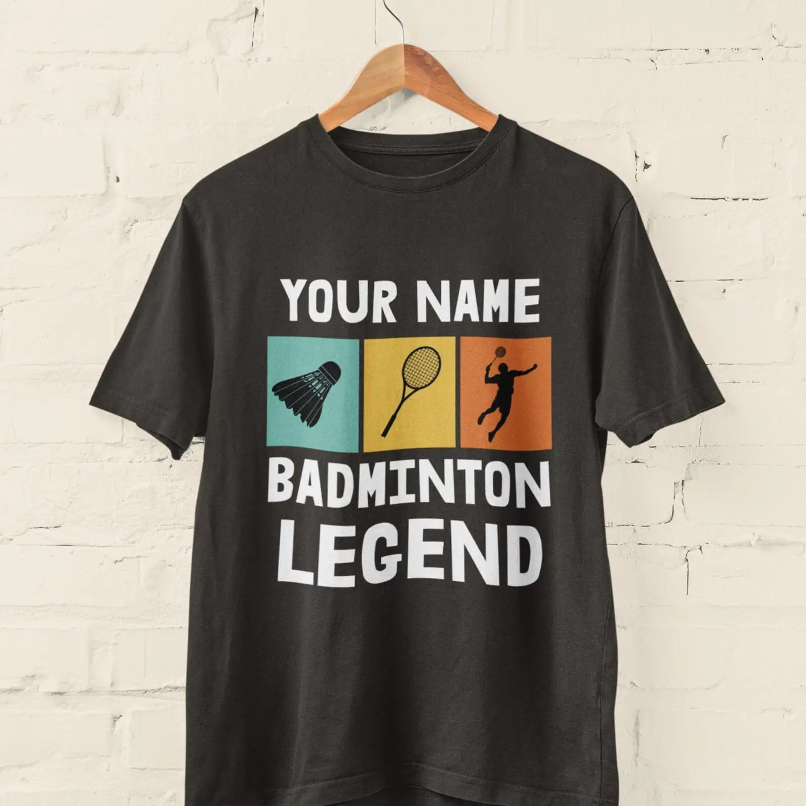 เสื้อยืดตำนานแบดมินตันแบบปรับแ - Badminton Legend บทวิจารณ์และราคา