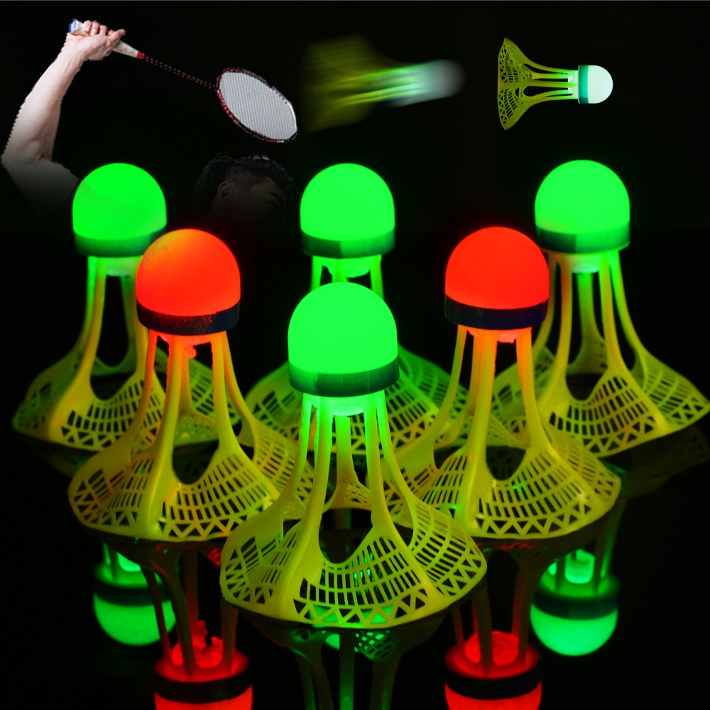 12-1pcs LED Light-up ลูกแบดมิน - Badminton Bwf บทวิจารณ์และราคา