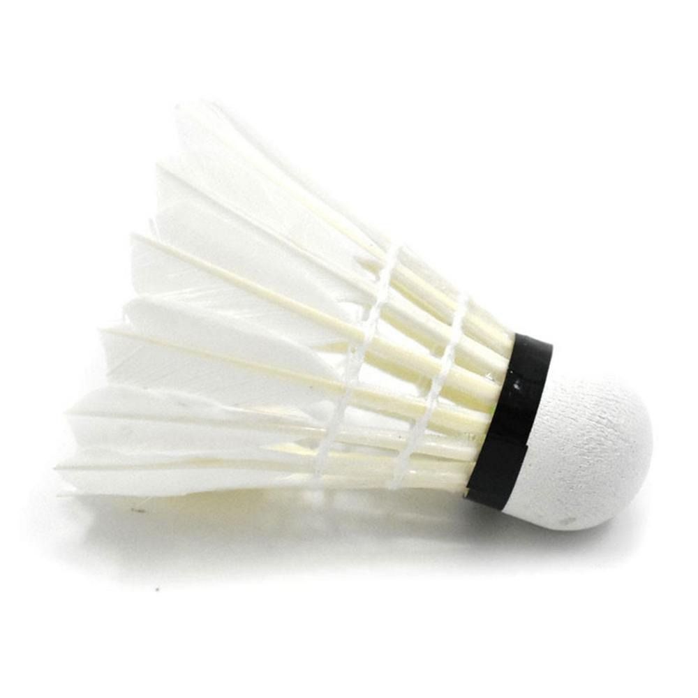 ลูกขนไก่แบดมินตันขนห่านสีขาวแบ - Badminton Bwf บทวิจารณ์และราคา