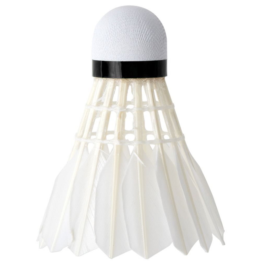 ลูกขนไก่แบดมินตันขนห่านสีขาวแบ - Badminton Bwf บทวิจารณ์และราคา